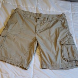 Koppen khaki cargo shorts for Men